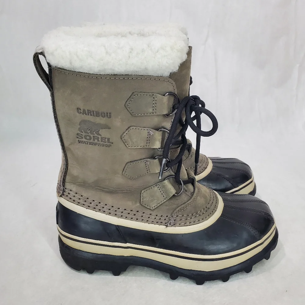 SOREL Caribou Boots Winter Outdoor Snow Waterproof